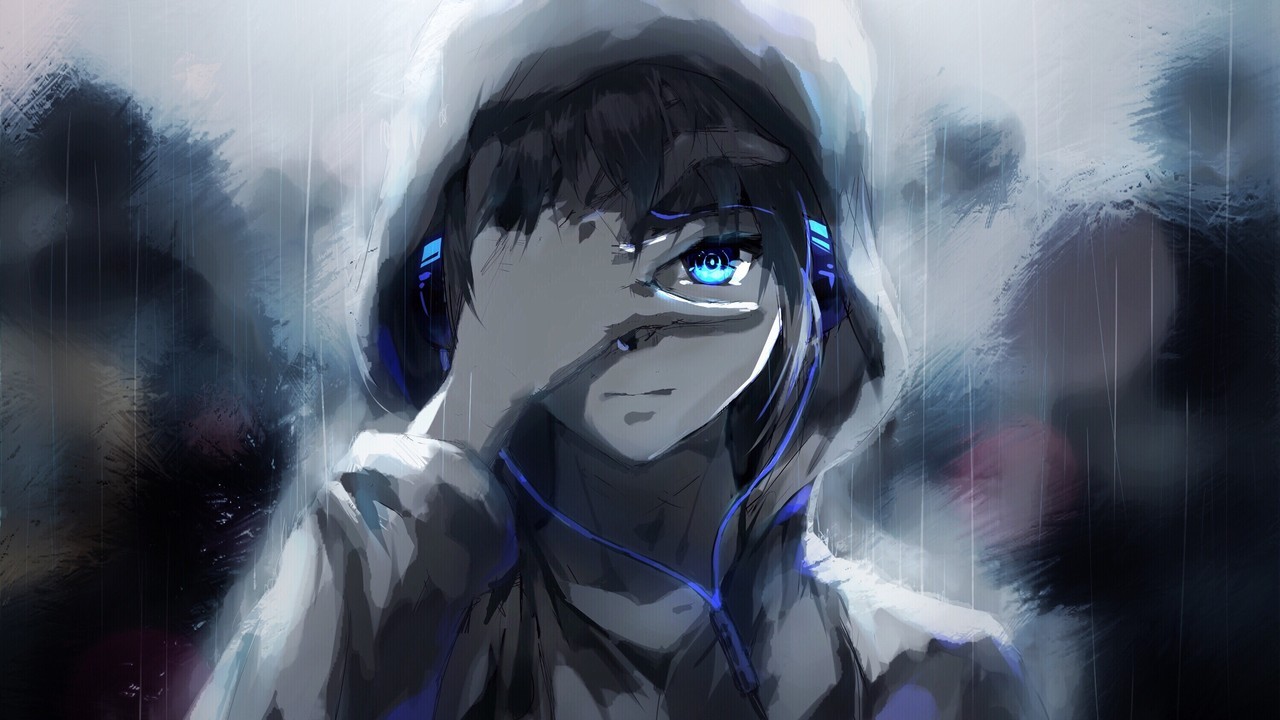 hình ảnh anime girl buồn khóc