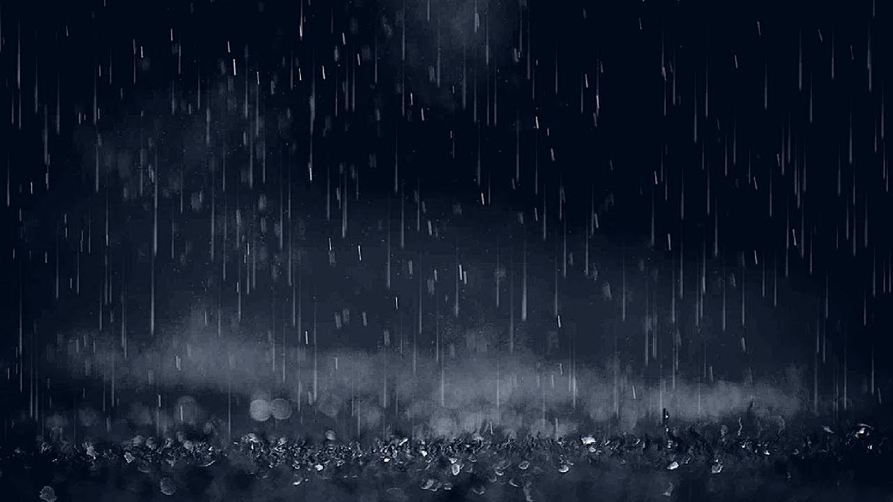 hình ảnh buồn đi dưới mưa
